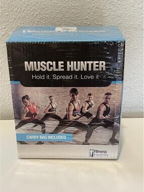 Muscle Hunter Resistance Bands with Carry Bag